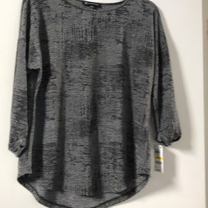 INC three quarter length sleeve top